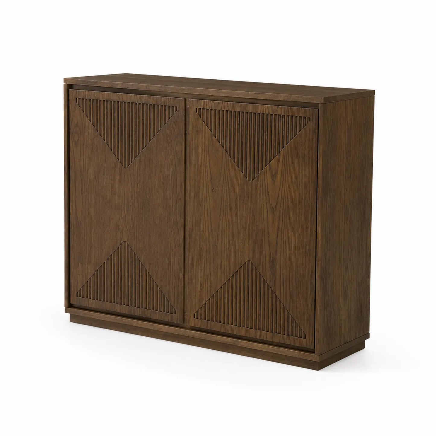 Armoire en Bois de Chêne Brun