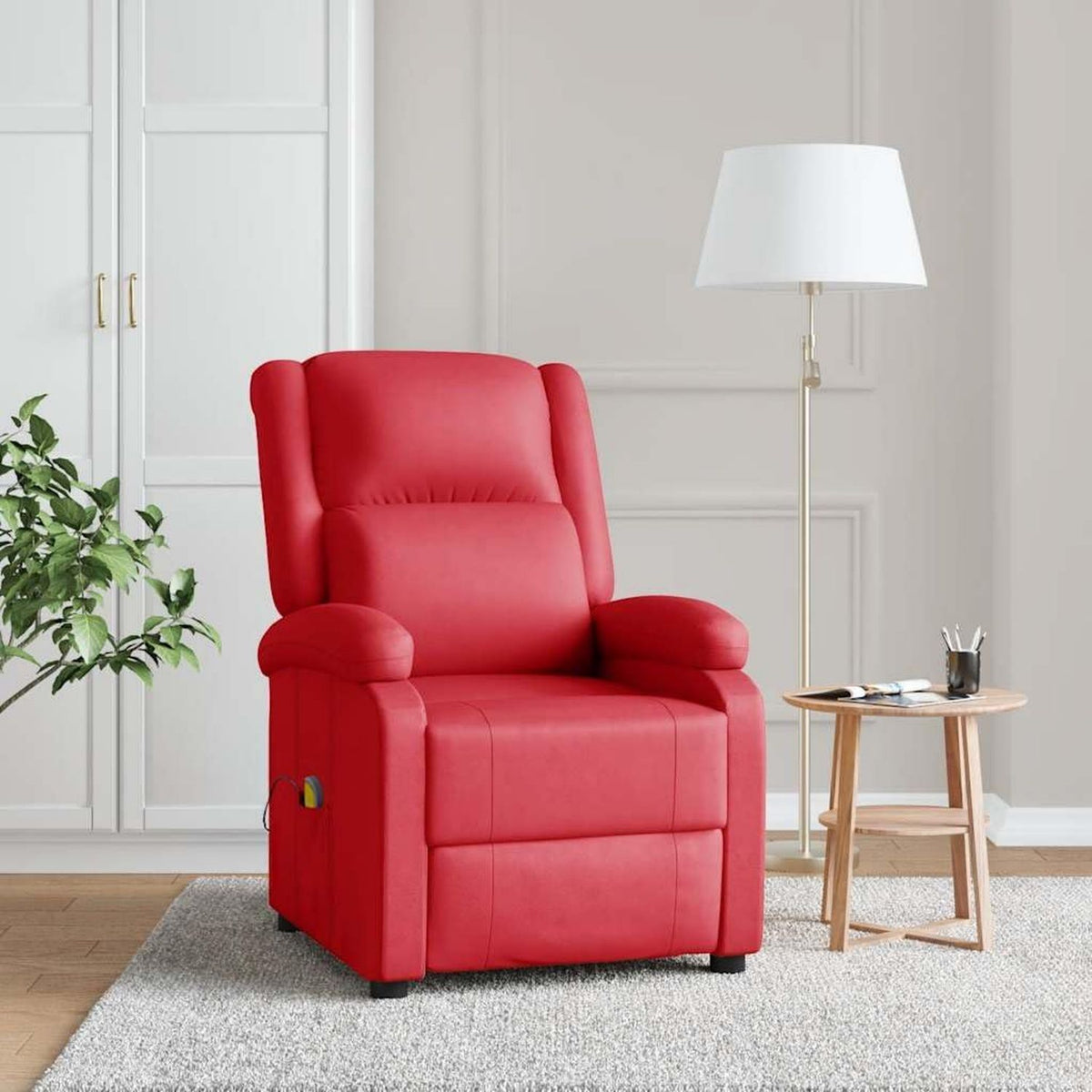 Fauteuil de massage – 24.9kg, 340167, rouge