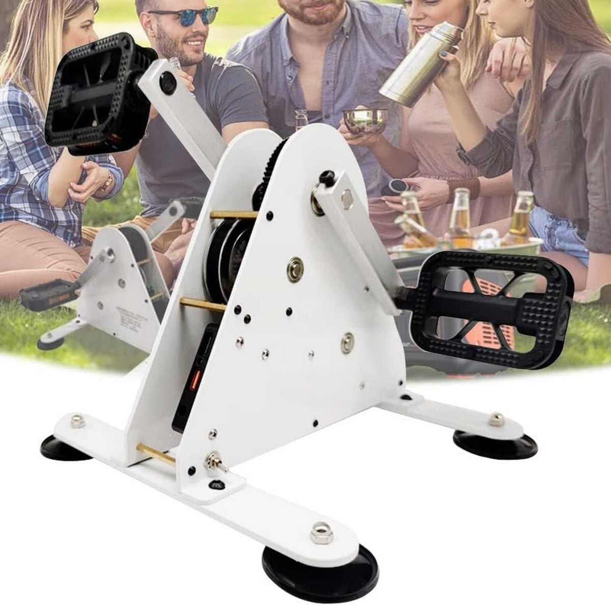 Générateur de Puissance à pédale: avec port USB, format portable, 100W