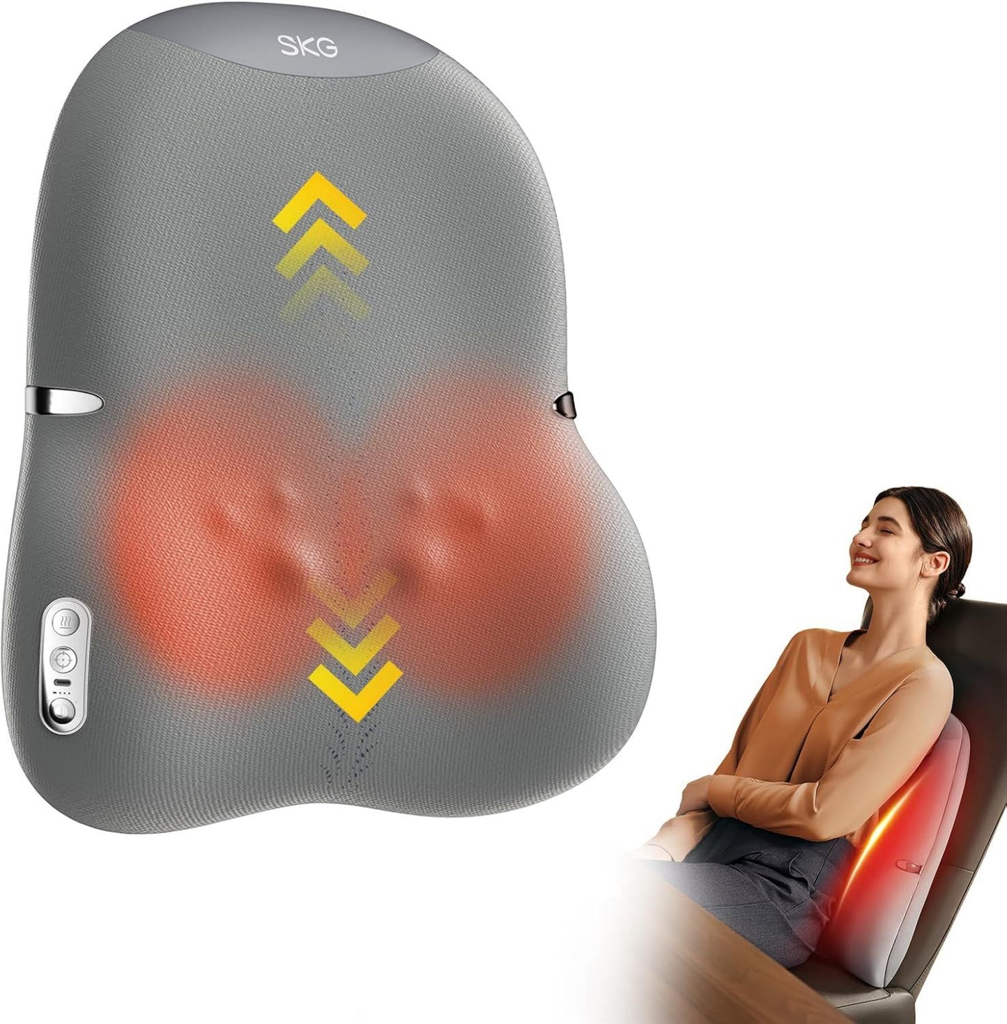 Appareil de massage: massage Shiatsu, technologie 3D/4D, avec chauffage, SKG