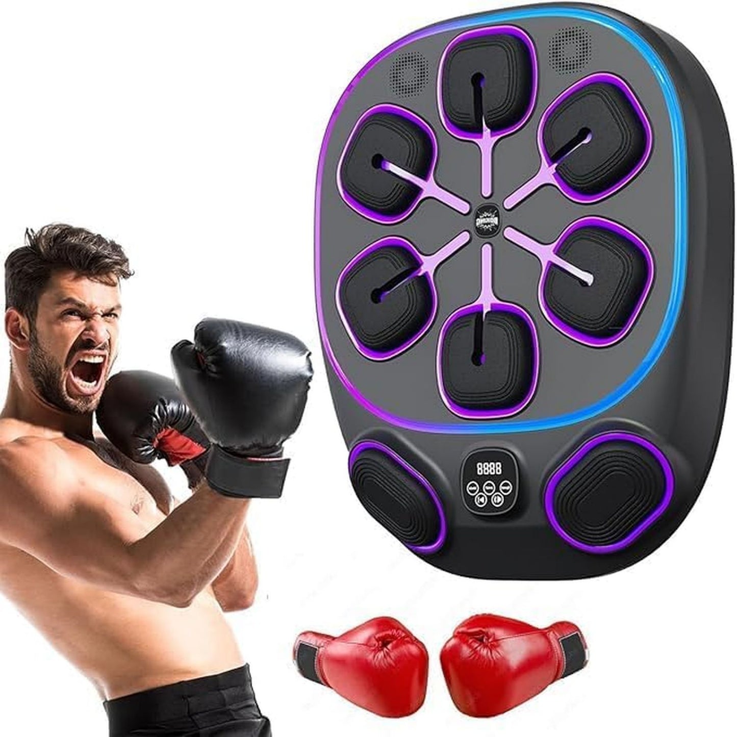 Machine de boxe musicale