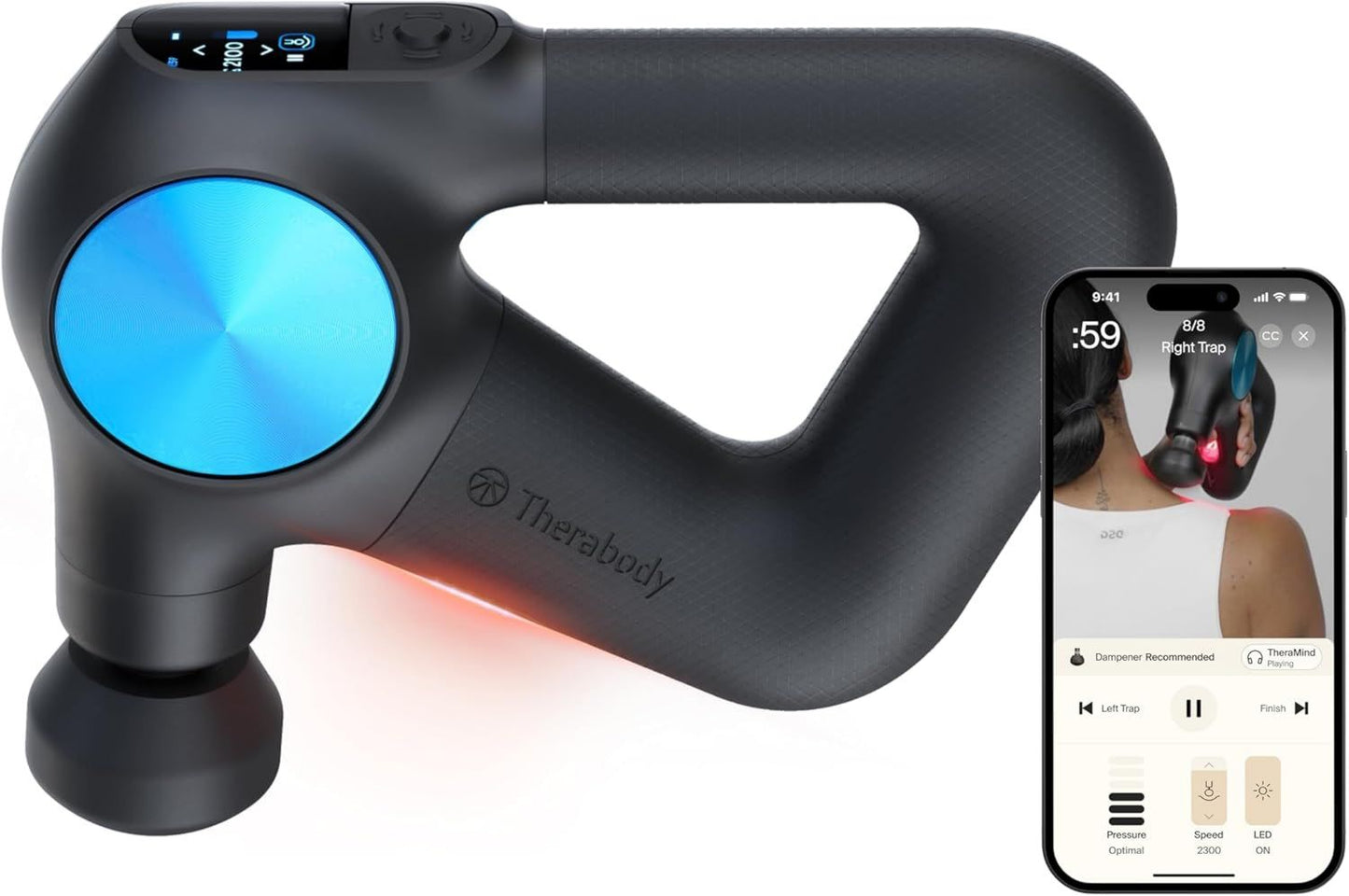 Theragun Pistolet de massage: format portable