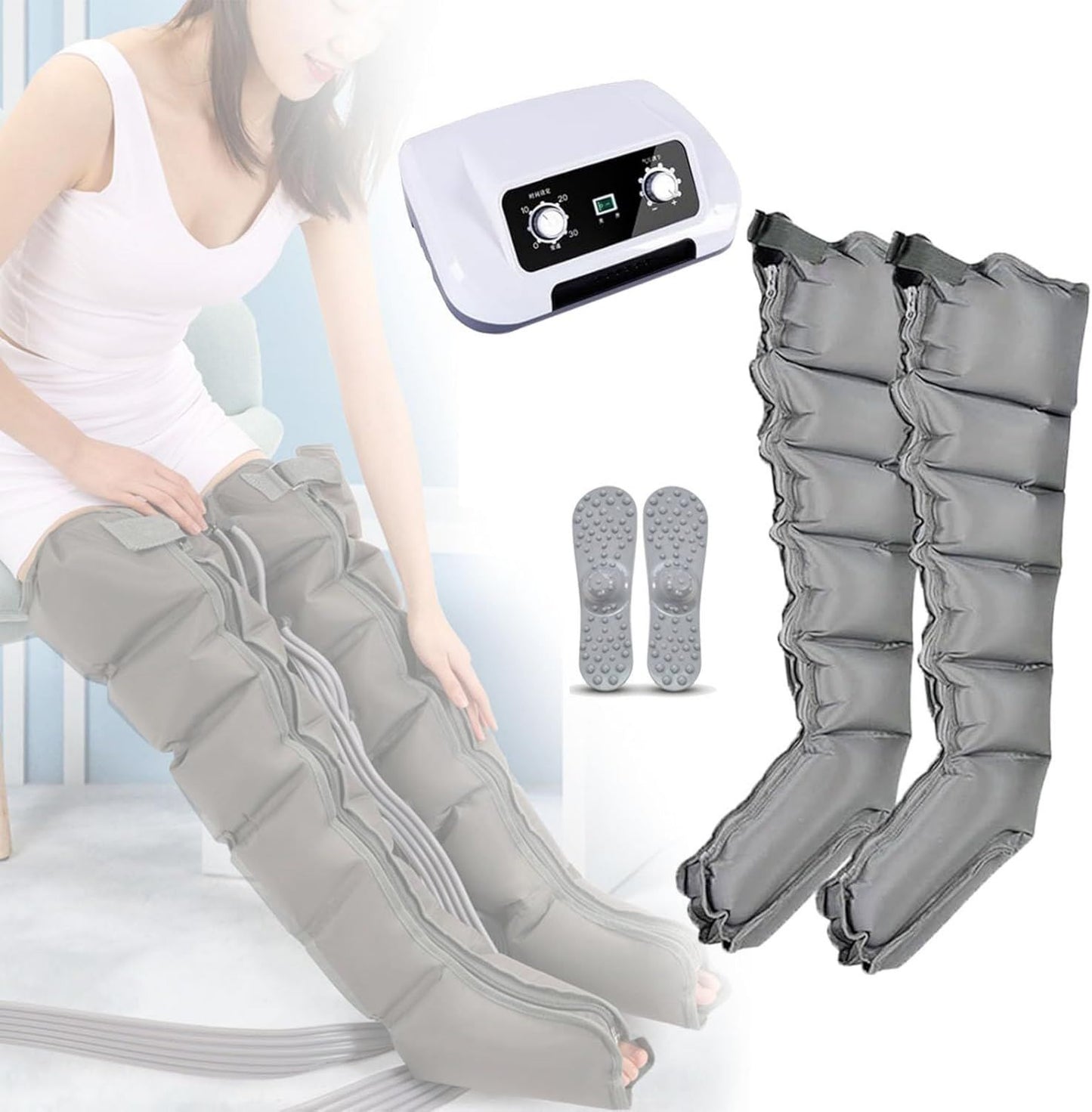 Bottes de pressothérapie – massage par compression d'air