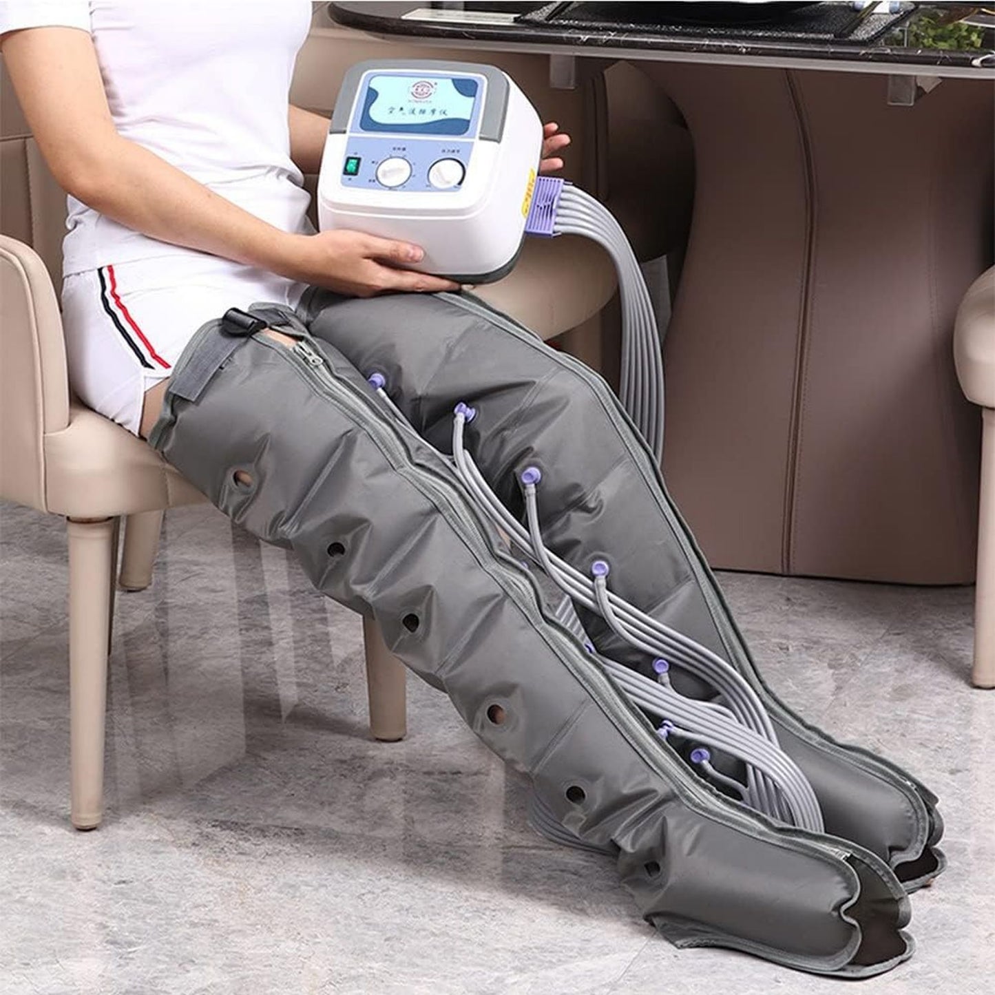Appareil de massage: massage par compression d'air