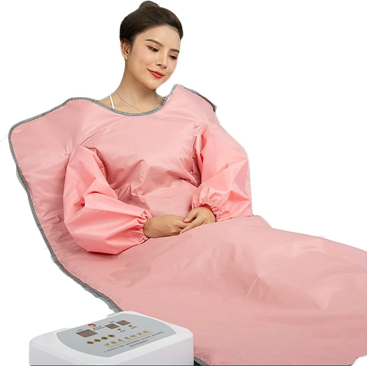 Couverture de sauna infrarouge: infrarouge lointain, avec chauffage, rose