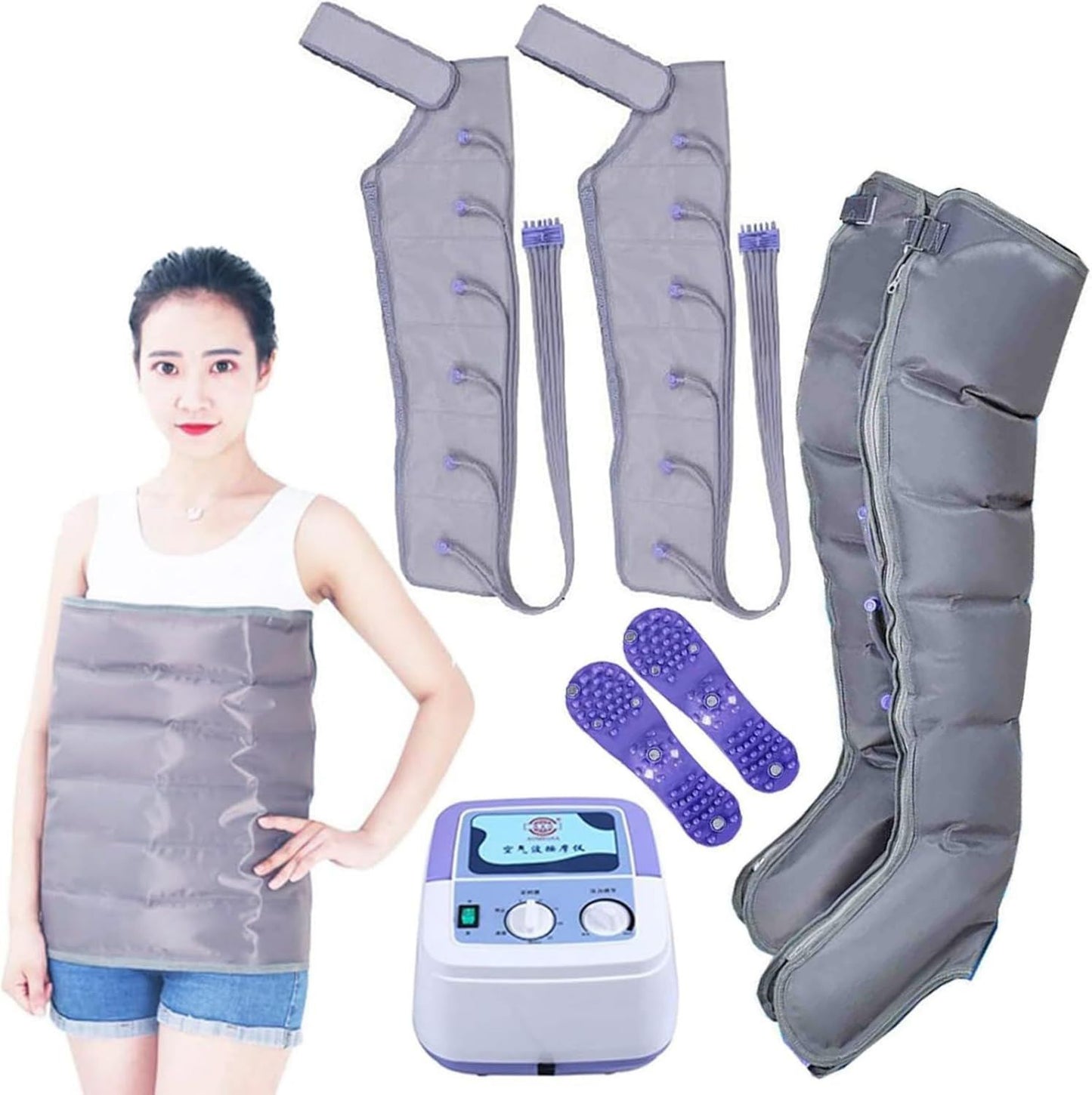 Bottes de pressothérapie - massage par compression d'air