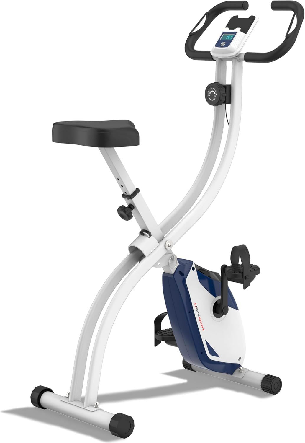 Vélo d'appartement: fonctionnement silencieux, pliable, 130 kg