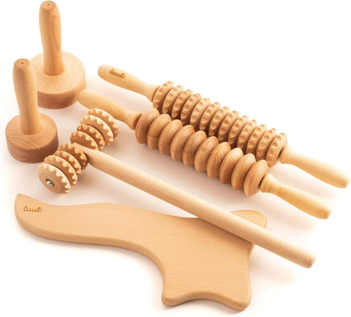 Bottes de pressothérapie - structure en bois