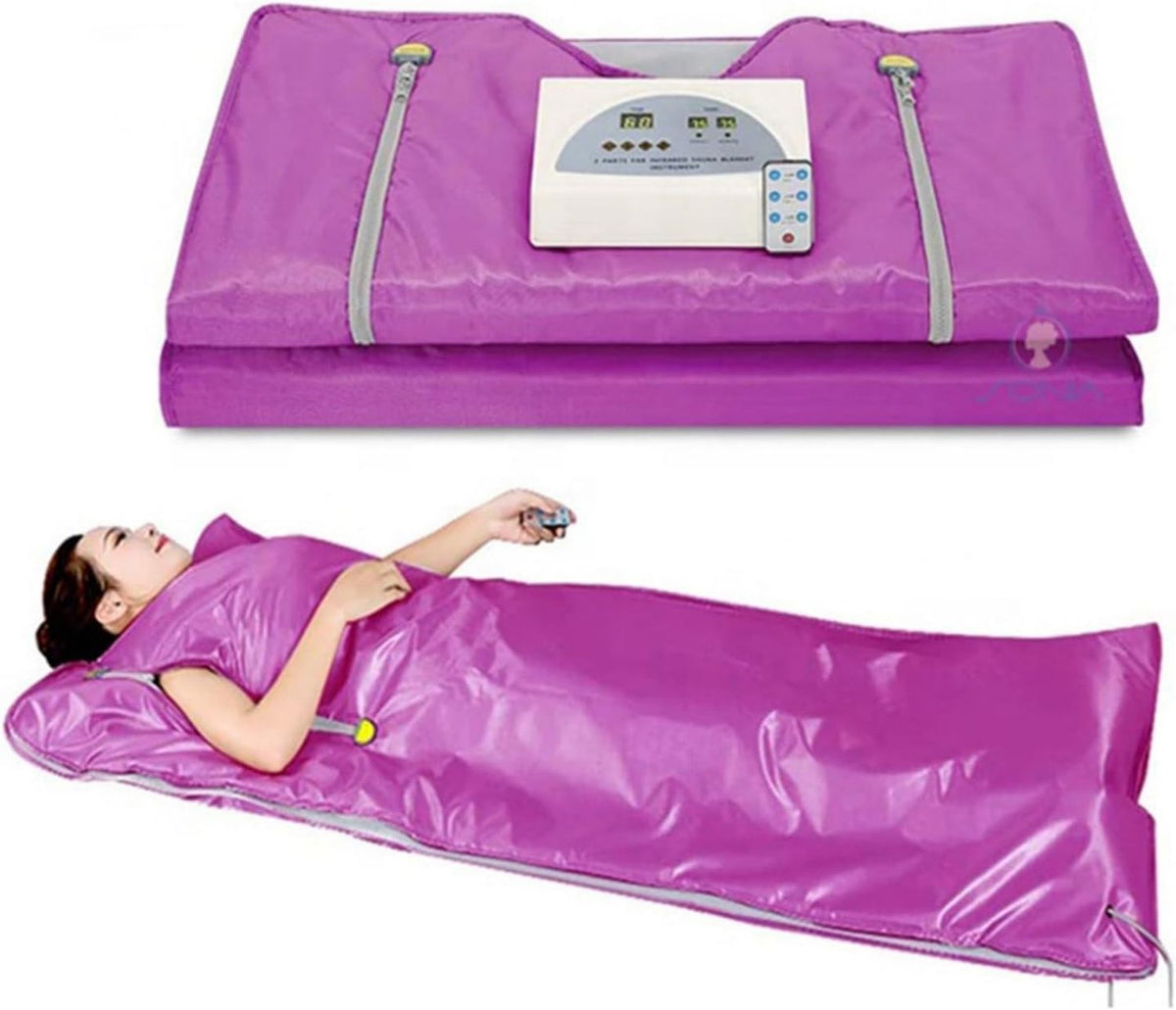 Couverture de sauna infrarouge: infrarouge lointain, violet