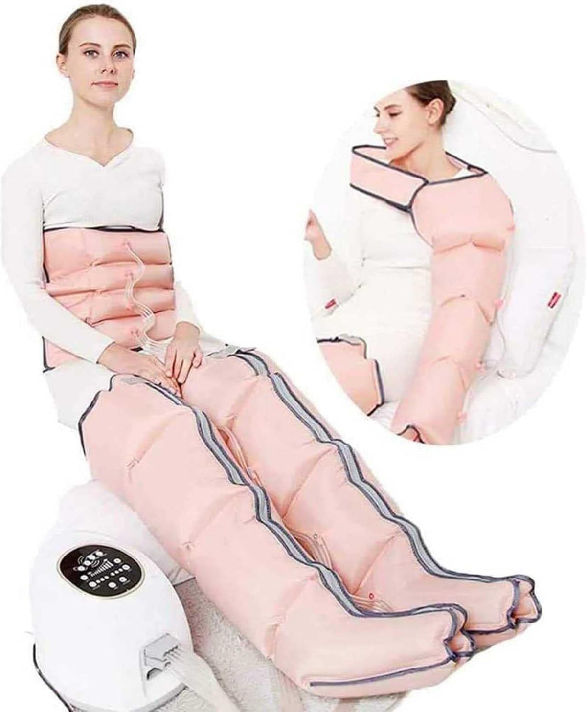 Système de récupération des Jambes par Compression d'air - massage par compression d'air, pour pieds et jambes