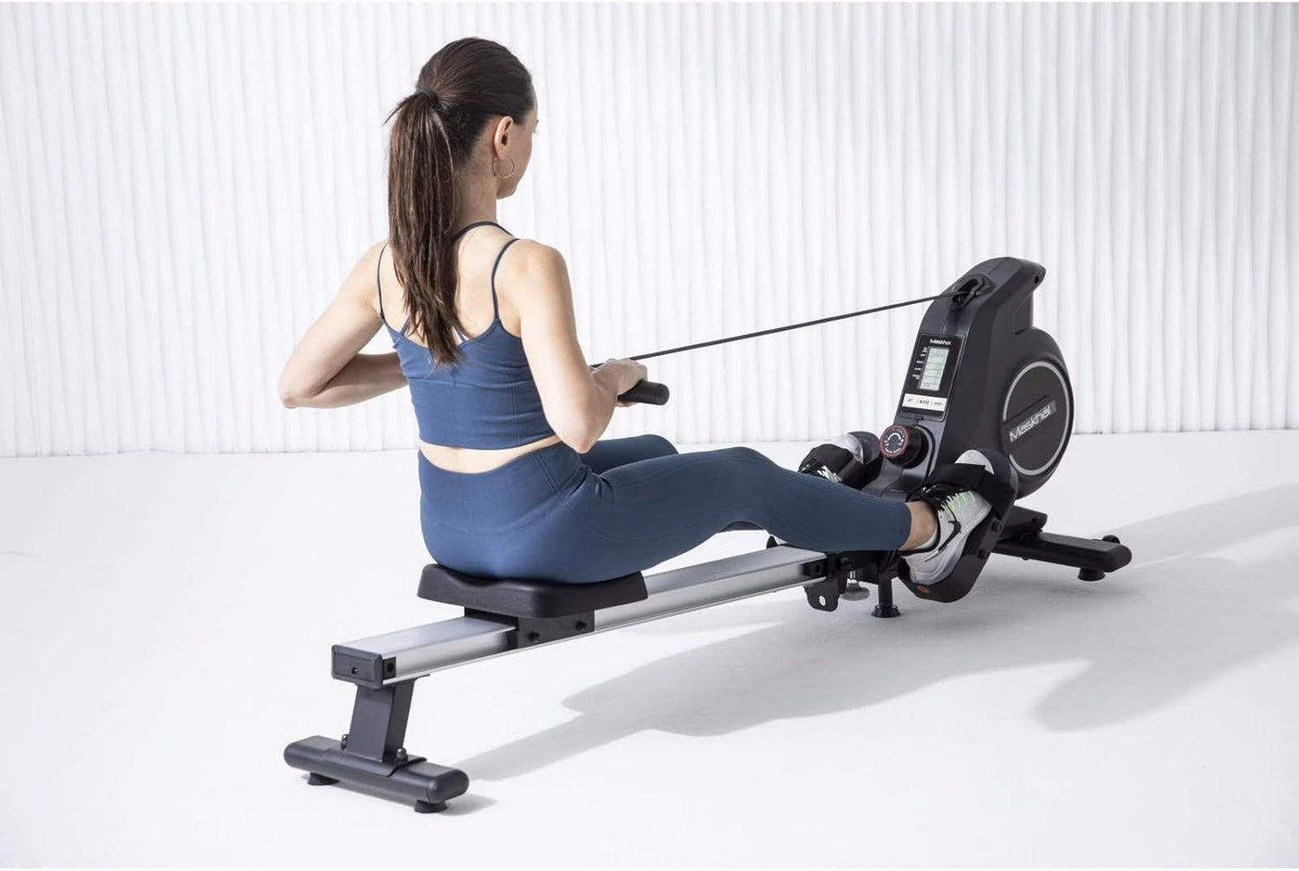 Rameur – MK270, connexion Bluetooth, format portable, usage à domicile, 8 Niveau x