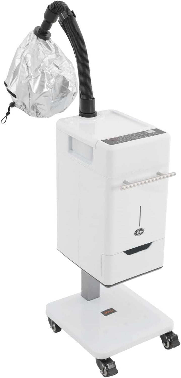 Appareil à vapeur nano autoportant 500 W – sur pied, avec roulettes, usage à domicile
