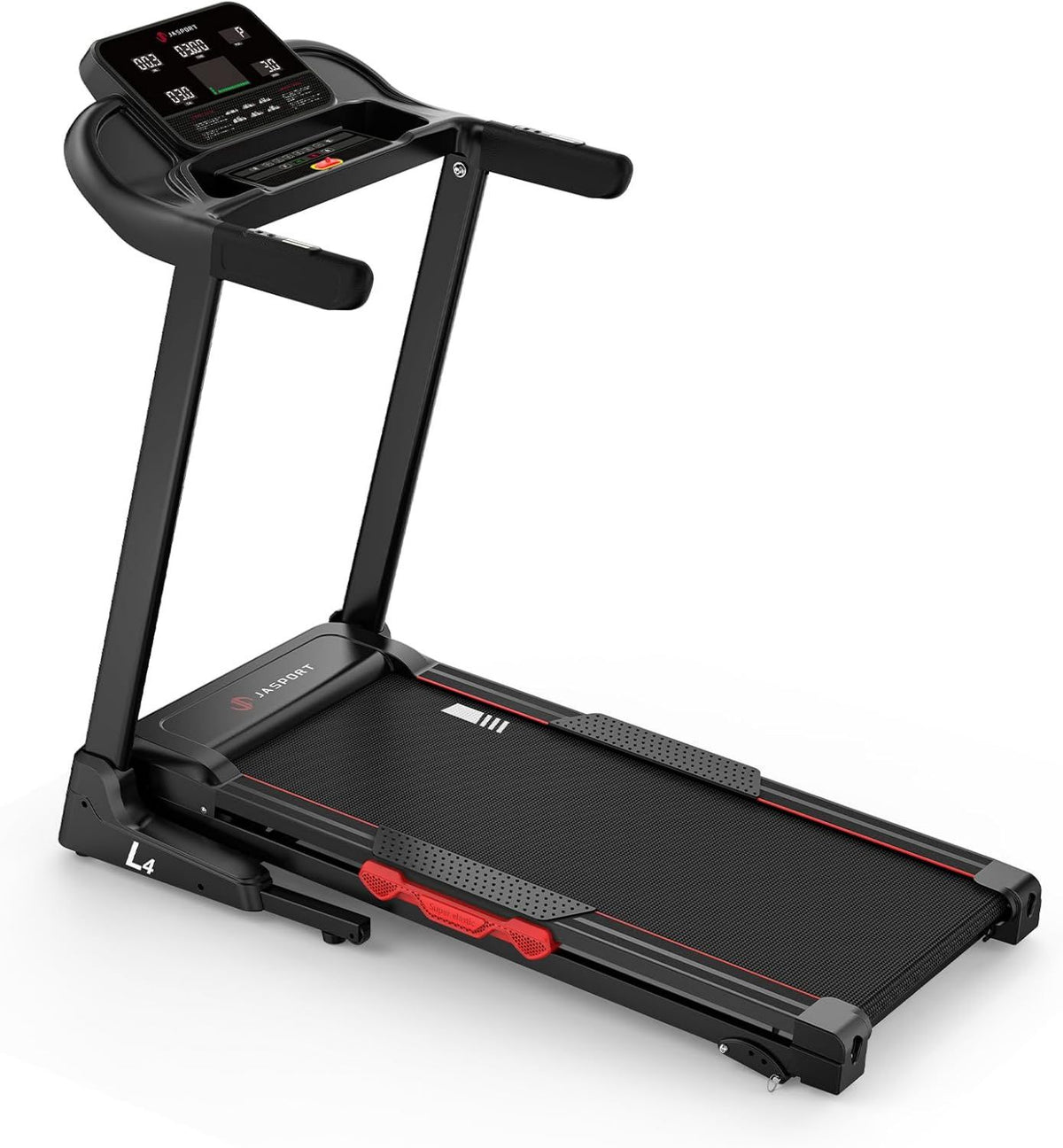 Tapis de course – fonctionnement silencieux, inclinaison réglable, pliable, connexion Bluetooth, 4 PS, 20 km/h