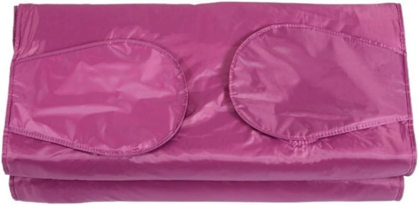 Couverture de sauna infrarouge: avec chauffage, format portable, violet