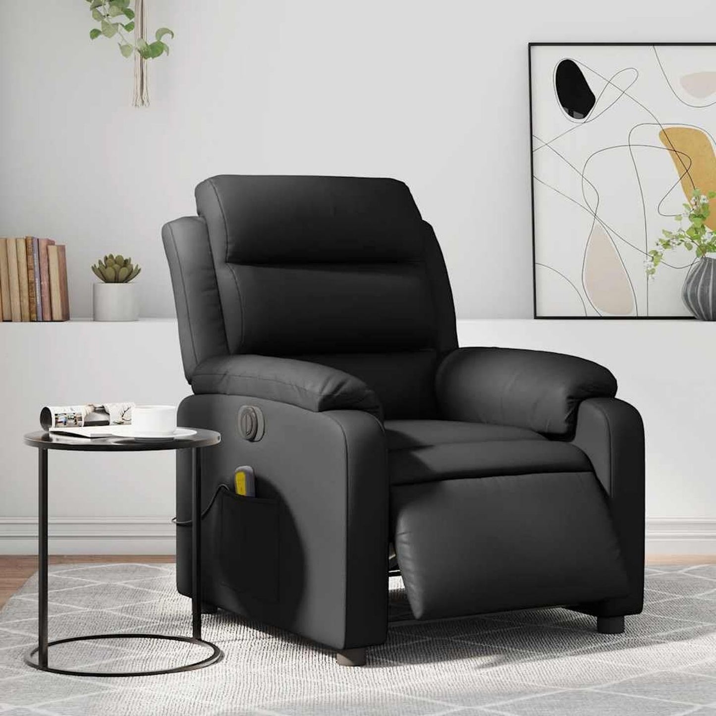 Fauteuil de massage - réglable, noir