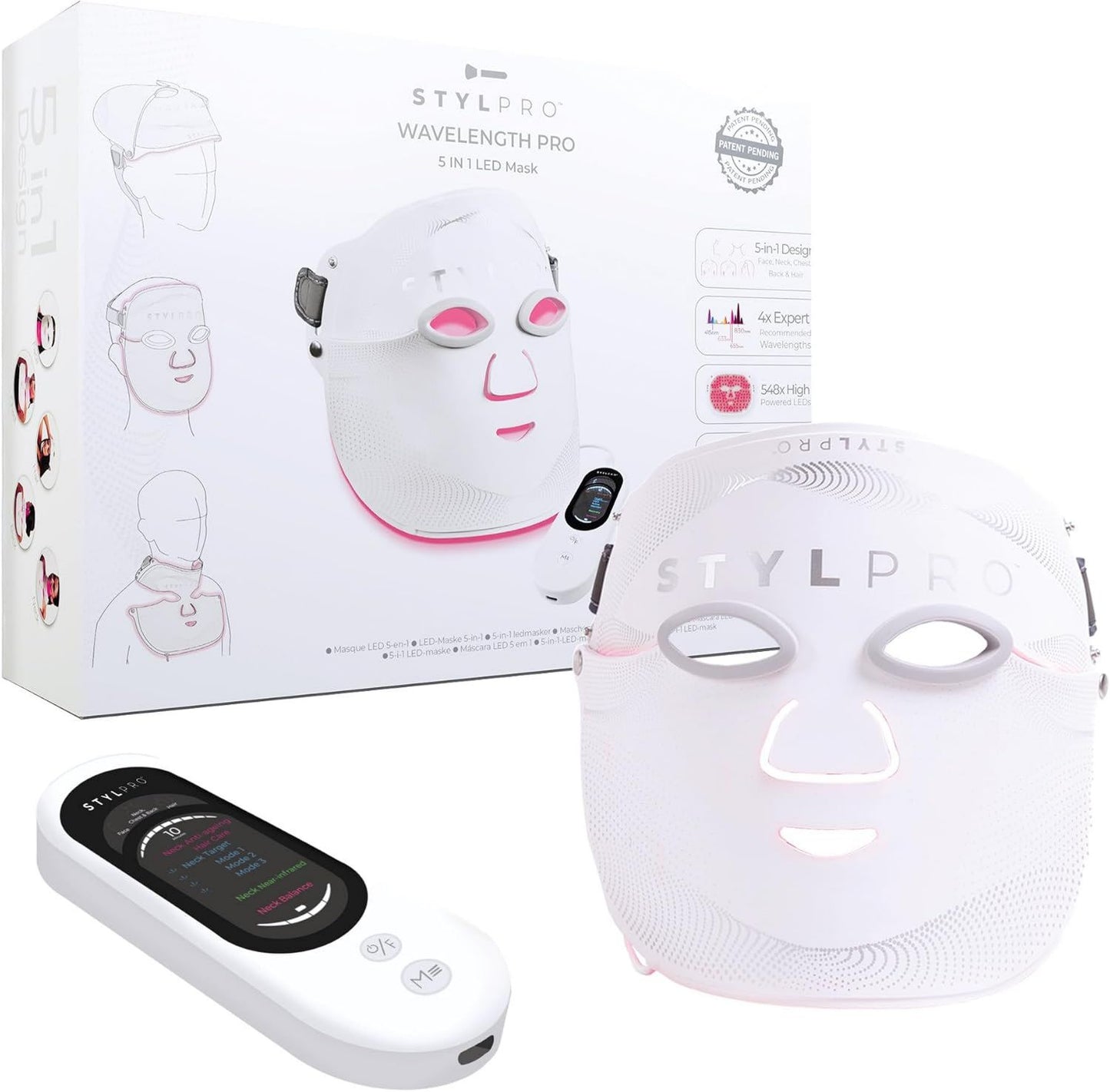 Corde à sauter numérique: affichage LED, rechargeable, rouge, STYLPRO