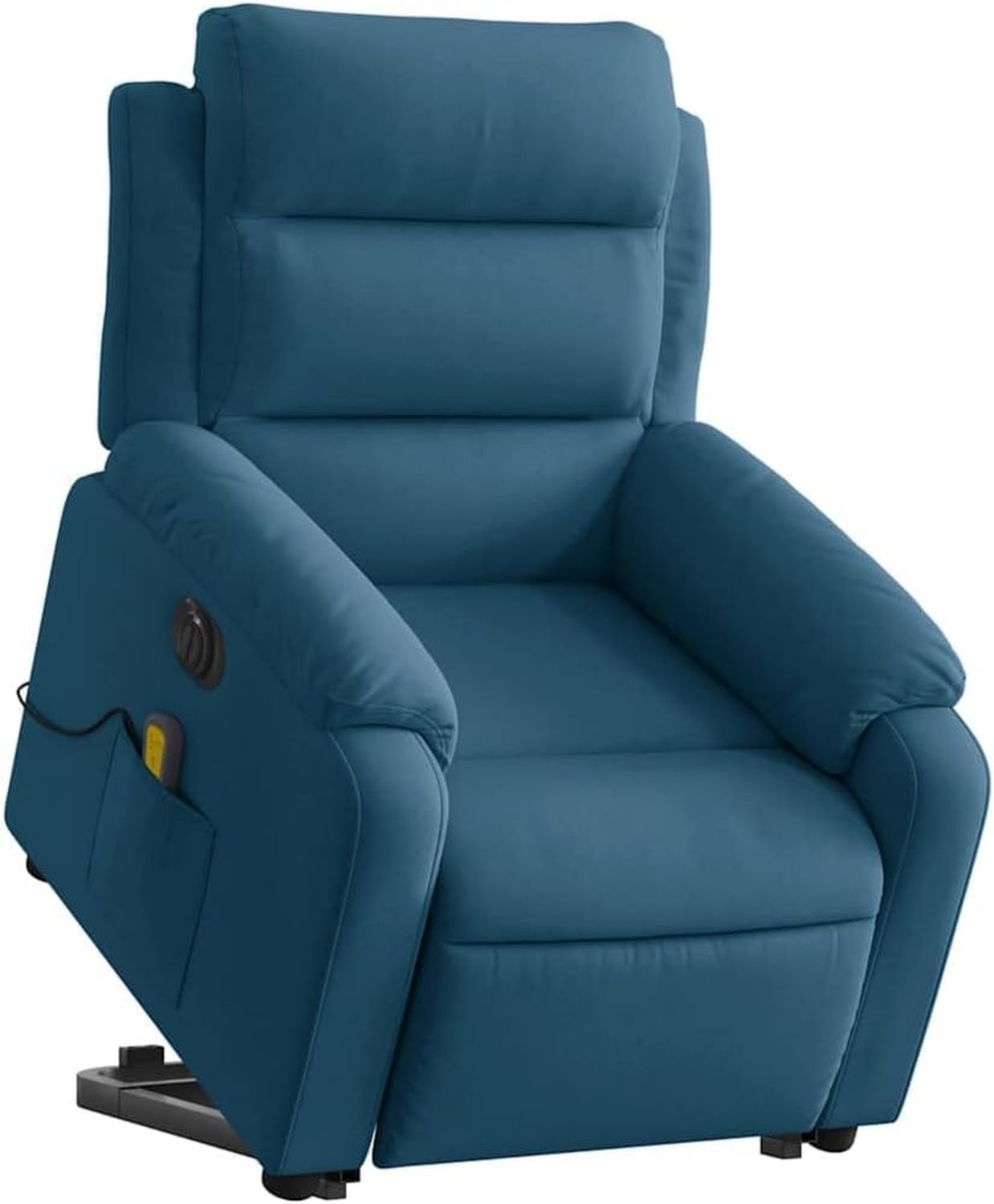 Fauteuil de massage: réglable, bleu