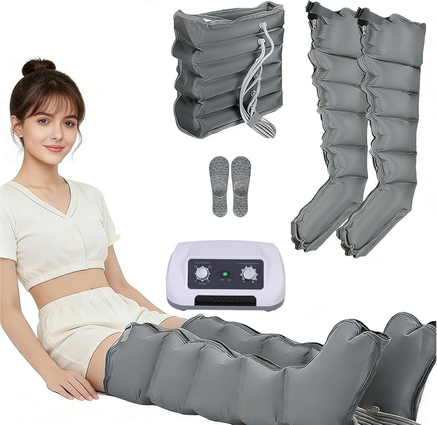 Bottes de pressothérapie – massage par compression d'air