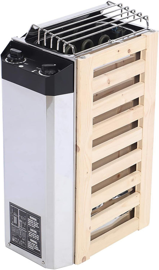 Poêle de sauna: KW 220, structure en acier, en acier inoxydable, usage à domicile, 3 KW, 220 V