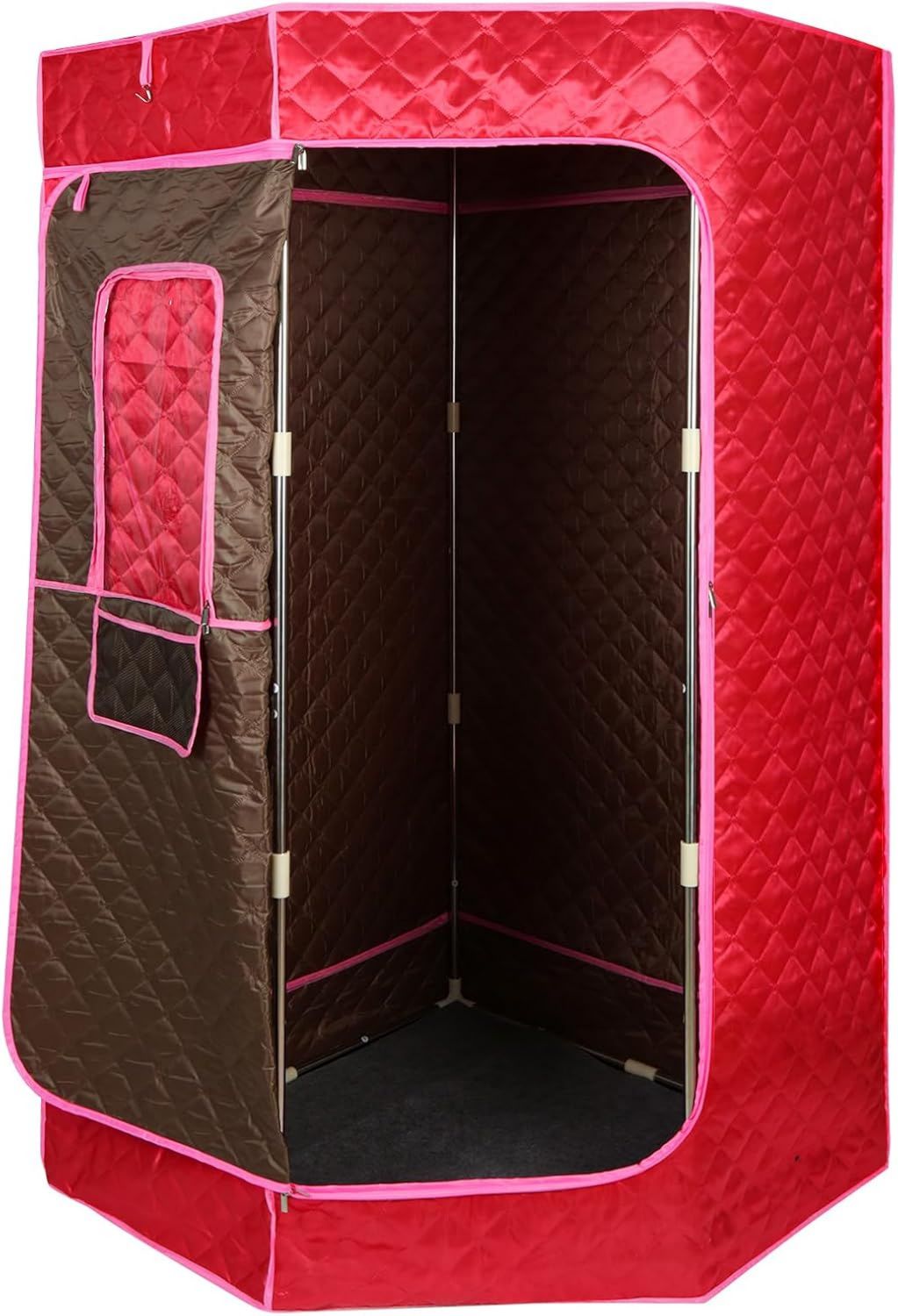 Sauna vapeur portable – pliable, avec télécommande, format portable, usage à domicile, 90 x 90 x 180cm, 3L, 1500 W