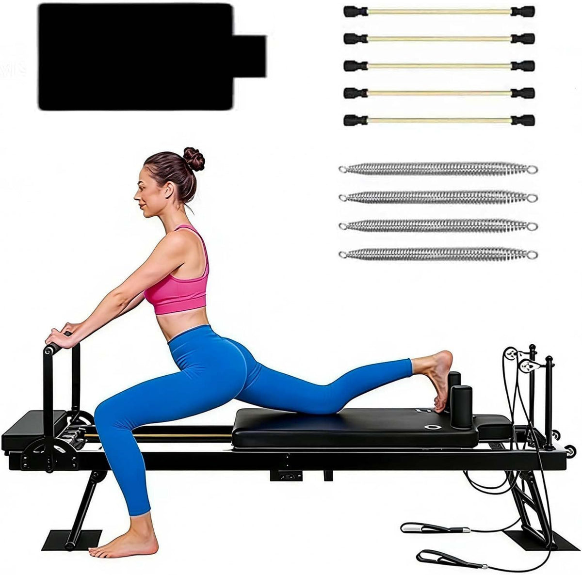 Machine de réformateur de Pilates: pliable