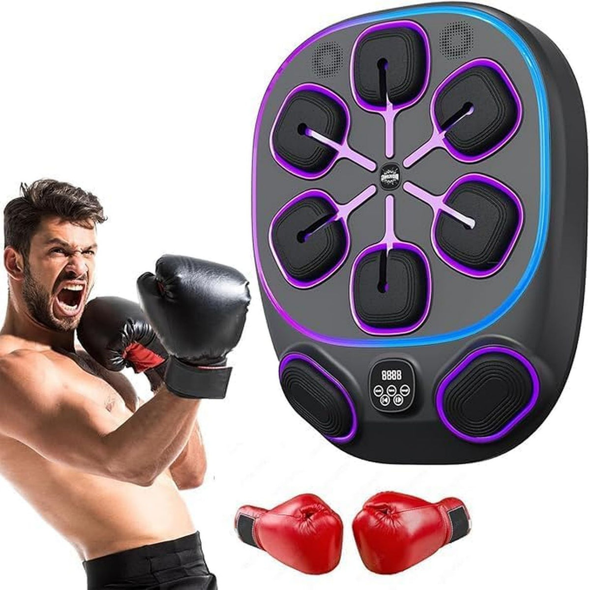 Machine de boxe musicale