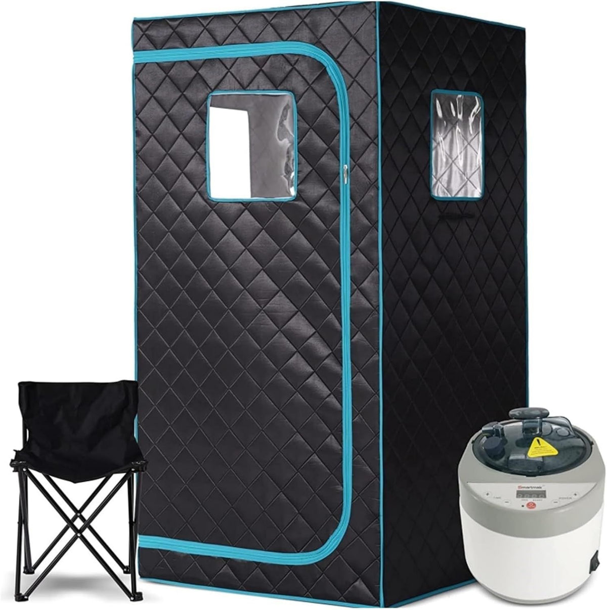 Couverture de sauna infrarouge: structure en acier, format portable, usage à domicile, 0 L