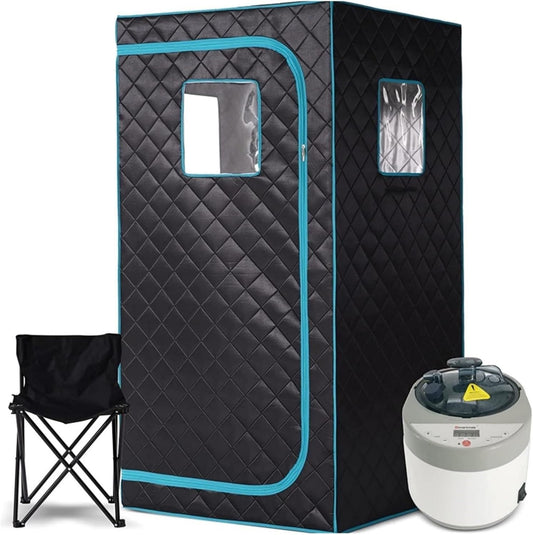 Couverture de sauna infrarouge: structure en acier, format portable, usage à domicile, 0 L