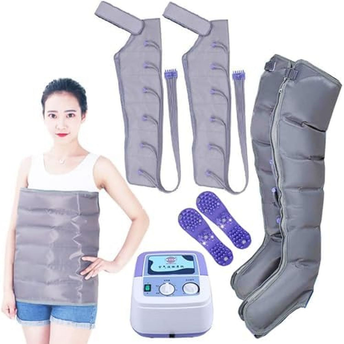 Bottes de pressothérapie - massage par compression d'air