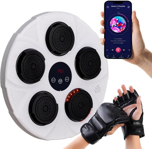 Machine de boxe musicale – usage à domicile