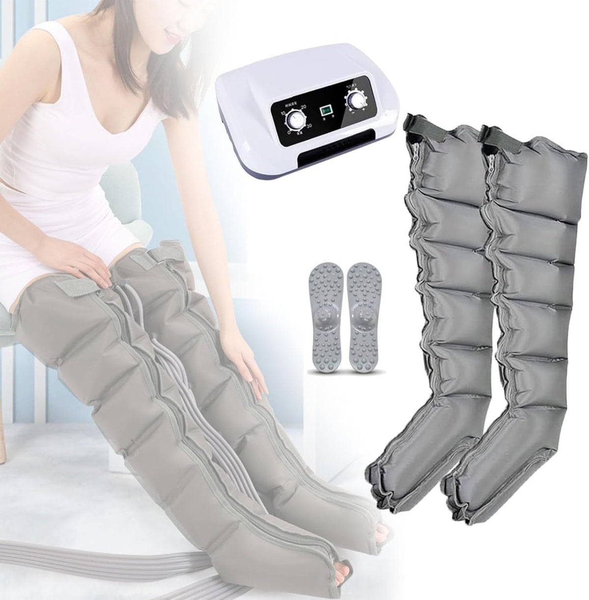 Bottes de pressothérapie – massage par compression d'air