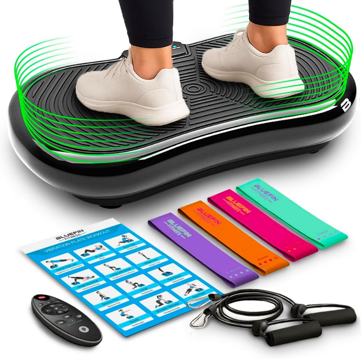 Bluefin Fitness Plateforme vibrante: usage à domicile