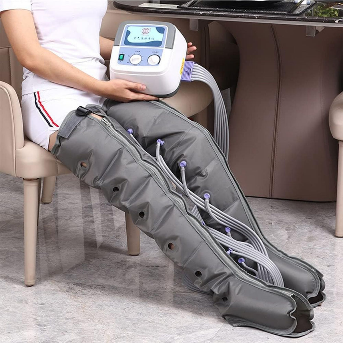 Appareil de massage: massage par compression d'air