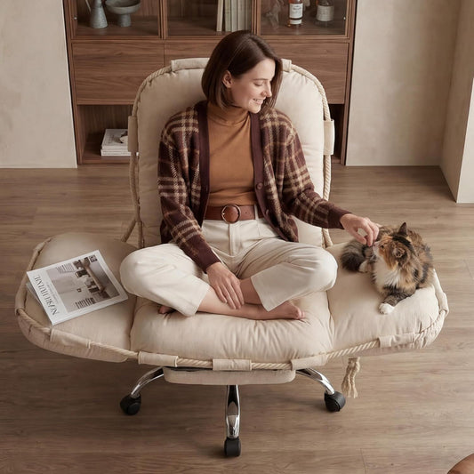 Chenil pour chien - réglable, beige, DEKKETO