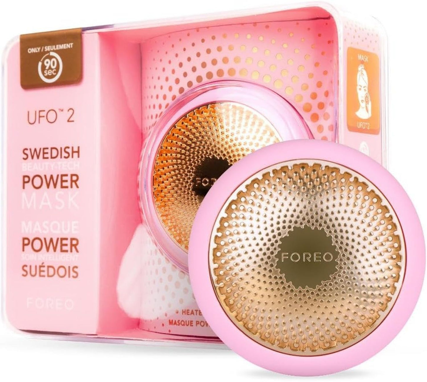 Foreo Ufo 2 Masque Led Visage – affichage LED, rouge