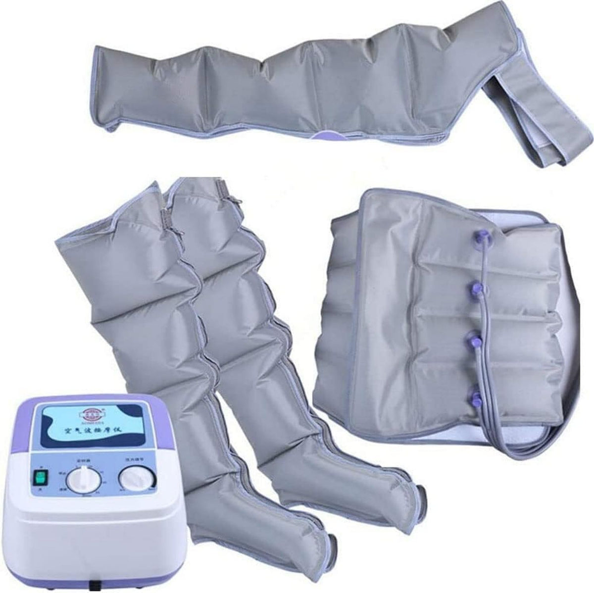 Appareil de massage – massage par compression d'air, pour pieds et jambes