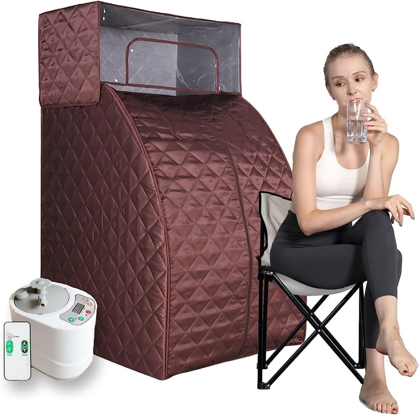Couverture de sauna infrarouge – entraînement du corps entier, format portable, usage à domicile