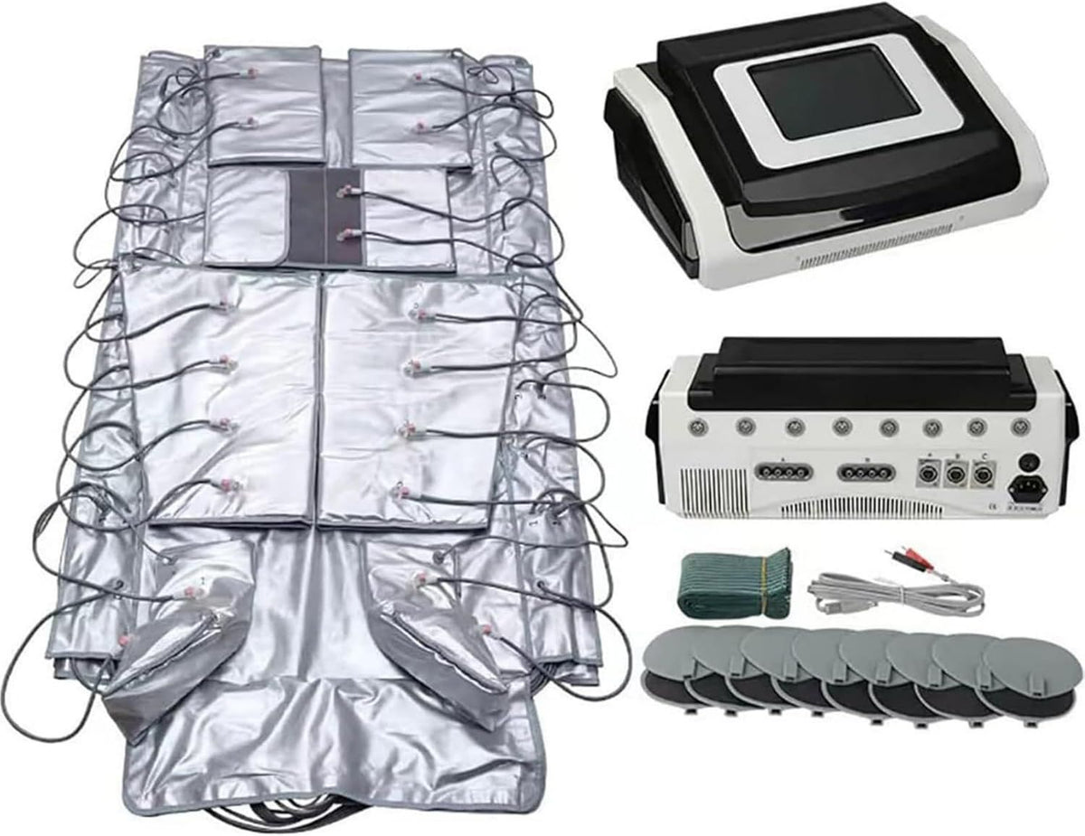 Appareil de massage – massage par compression d'air, noir