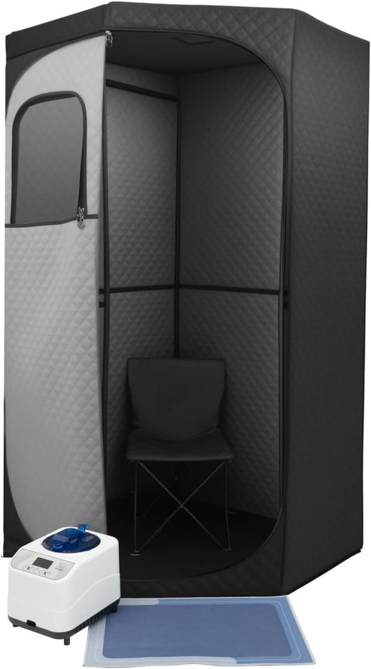Sauna vapeur portable: avec télécommande, format portable, 220 V