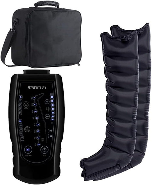 Bottes de pressothérapie - pour pieds et jambes, avec chauffage, format portable
