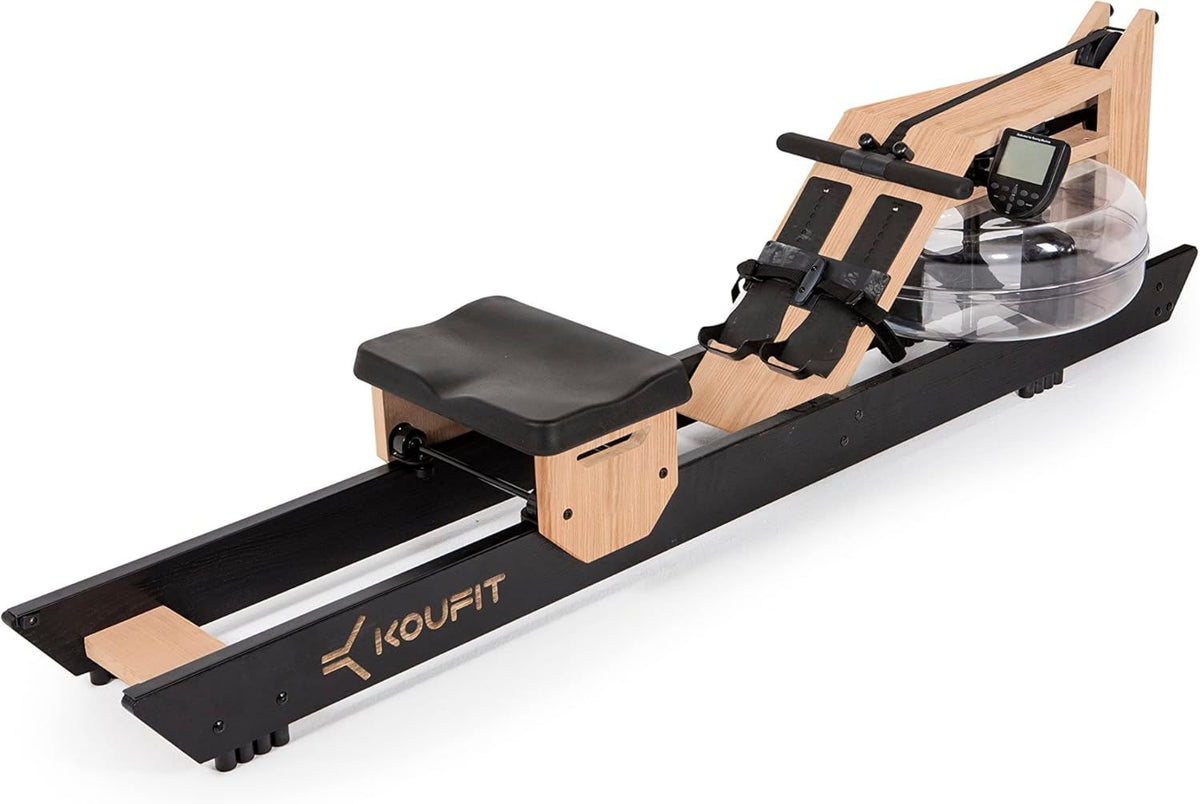 Koufit Hydro Rower Water Rowing Machine – noir