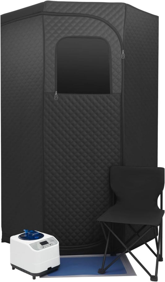 Sauna vapeur portable - réglable, avec chauffage, format portable, usage à domicile, 3 l, 1350 W, 240 V