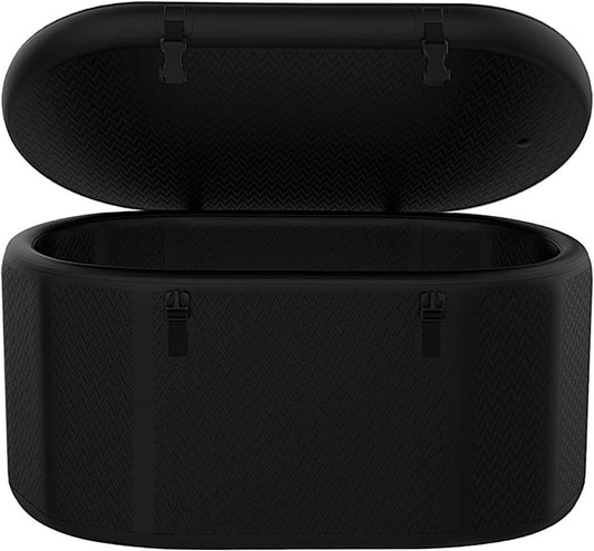 Bain froid: pliable, format portable, 132 x 70 x 62cm, noir