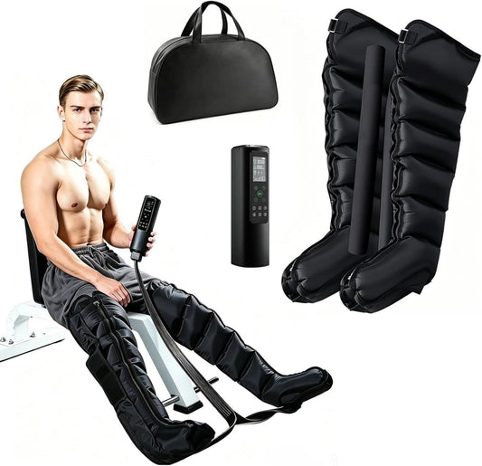 Bottes de pressothérapie: rechargeable