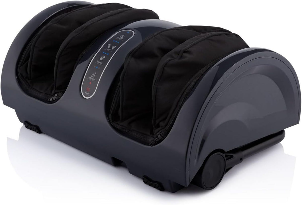 Appareil de massage: massage Shiatsu, pour pieds et jambes, technologie 3D/4D, avec chauffage, 48W