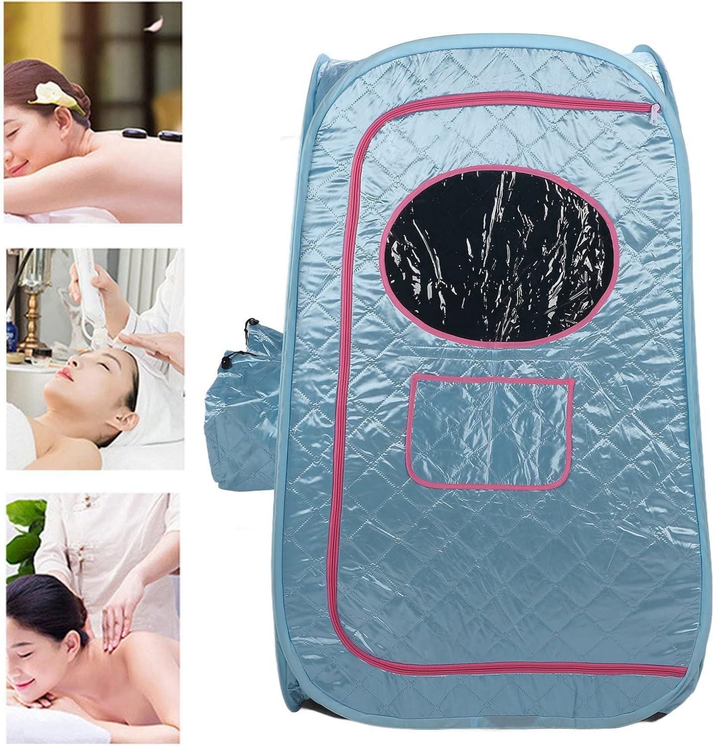 Sauna vapeur portable - réglable, avec télécommande, format portable, 9 Vitesses, KANBUN