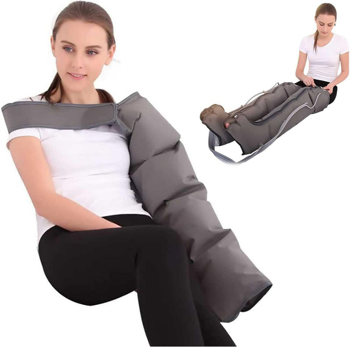 Appareil de massage - massage par compression d'air, format portable