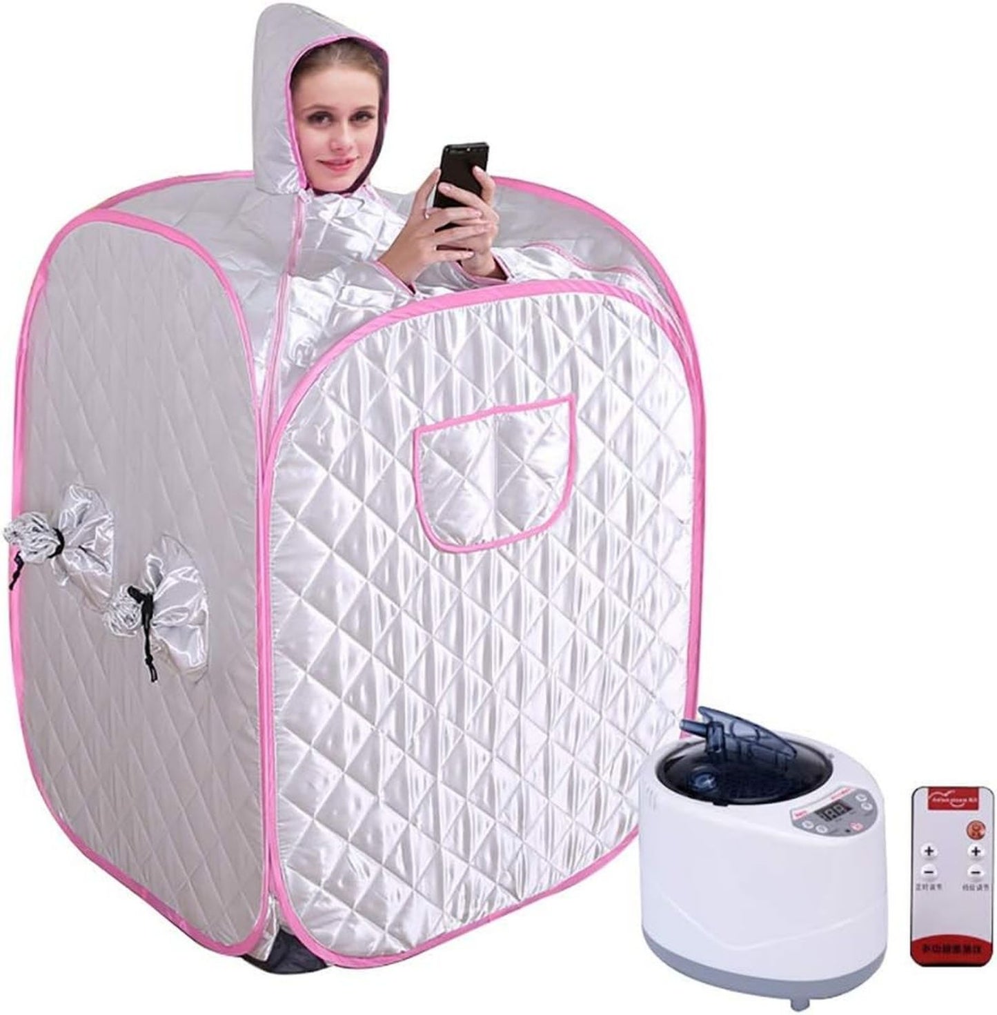 Sauna vapeur portable – pliable, format portable, 2L