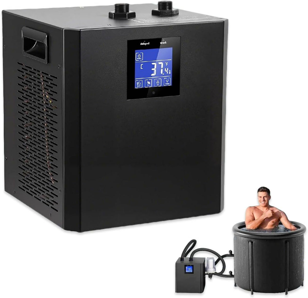 Refroidisseur pour bain froid: usage à domicile