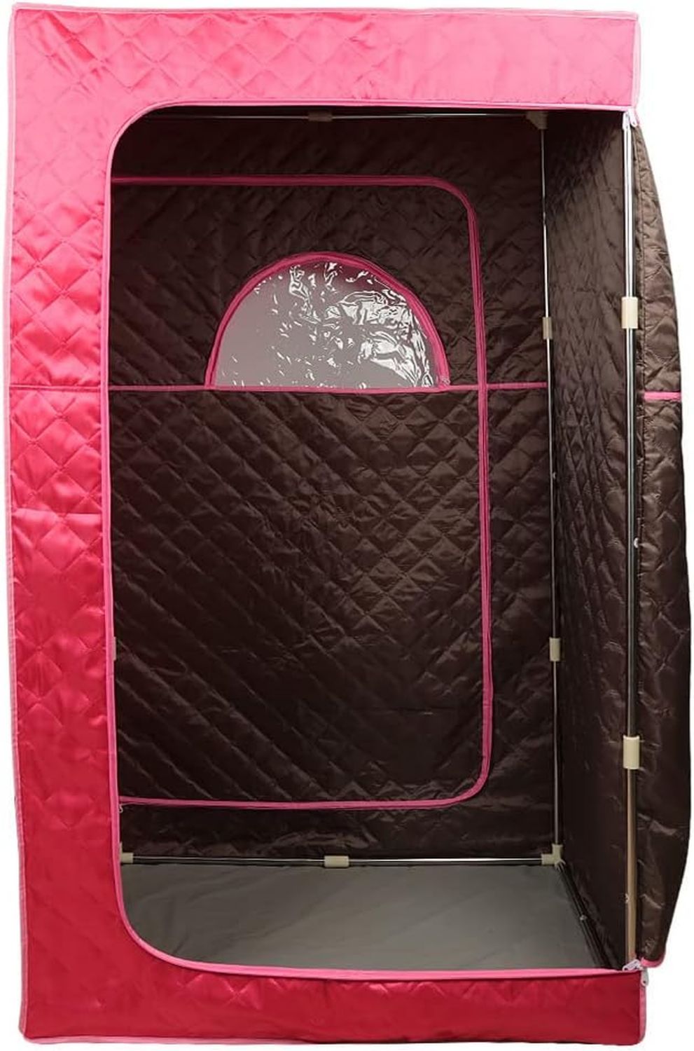 Sauna vapeur portable - pliable, avec télécommande, format portable, noir